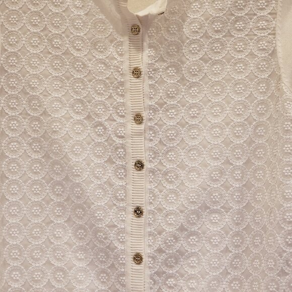 Tommy Hilfiger Palm Beach Ivy Button Up Sweater Size Medium - Picture 2 of 8